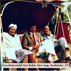 Frau Betzendahl, Herr Bobke, Herr Jung, Bordesholm 1978